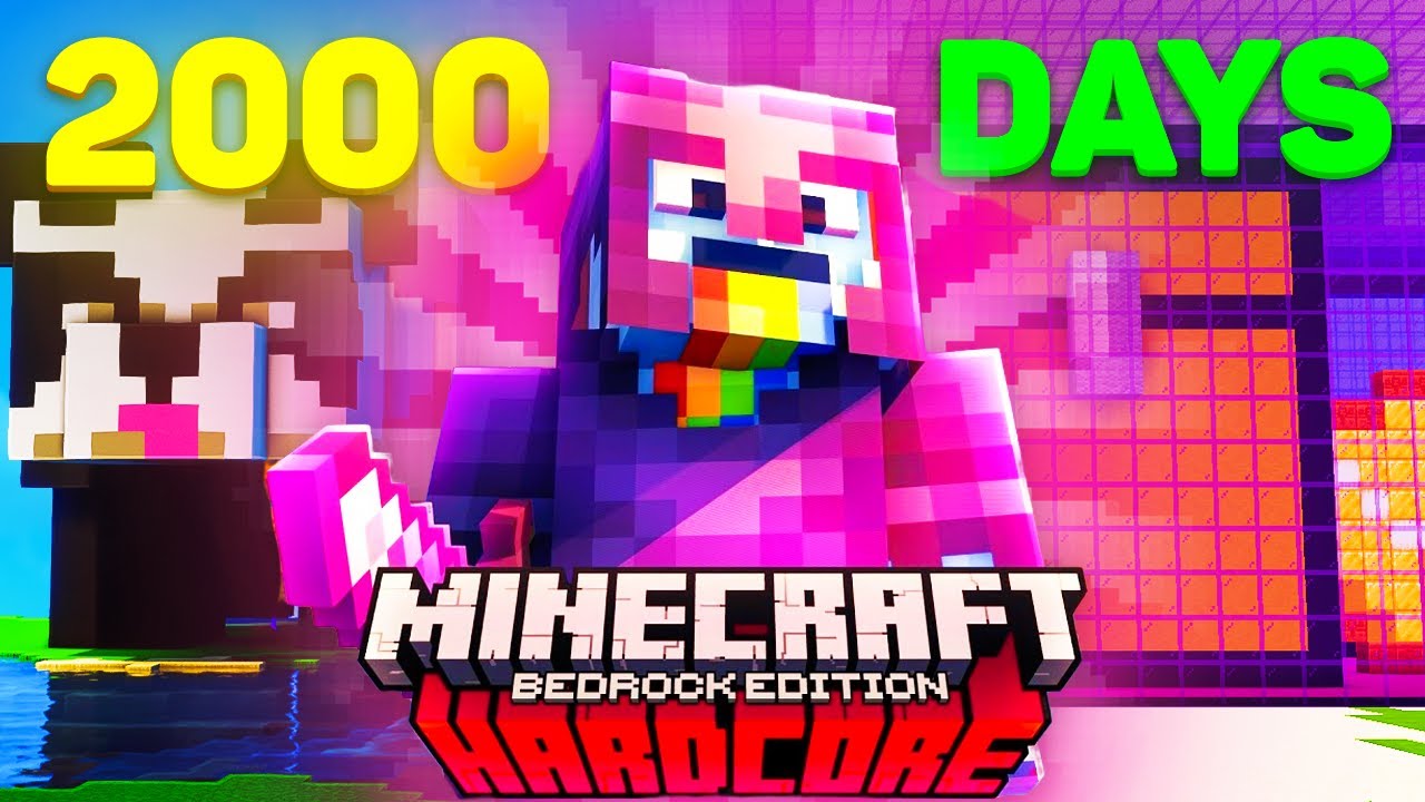 2000 Days In Minecraft Bedrock Hardcore [FULL MOVIE] - YouTube