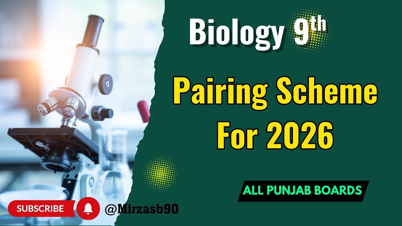 Easy smart Scheme || Biology || 9th || 2026 || Punjab Boards || Good news || 