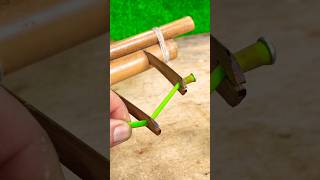 Simple idea #craft Bamboo # Unique knot #secrethacks # For Crossbow