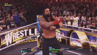 WWE 2K24 Gameplay - Roman Reigns Vs Andre The Giant Wrestlemania