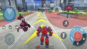 Trò chơi Game Vui Robot  Biến Hình thành khủng long  | Nhật Minh TV