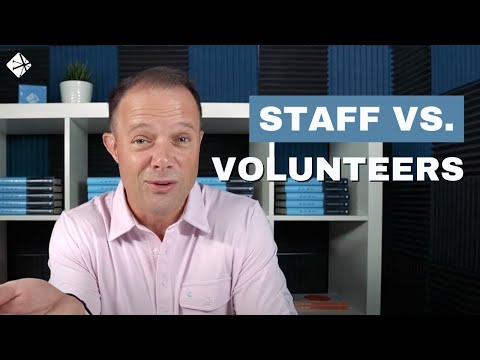 Staff vs. Volunteers