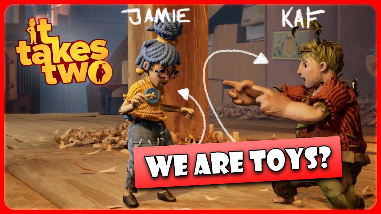 We got turned into TOYS by a KID! | It Takes Two