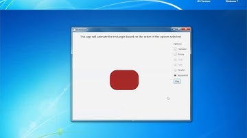 JavaFx Animation Run