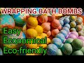 How to wrap bath bombs using Tissue paper/Economical, Easy and Eco-friendly