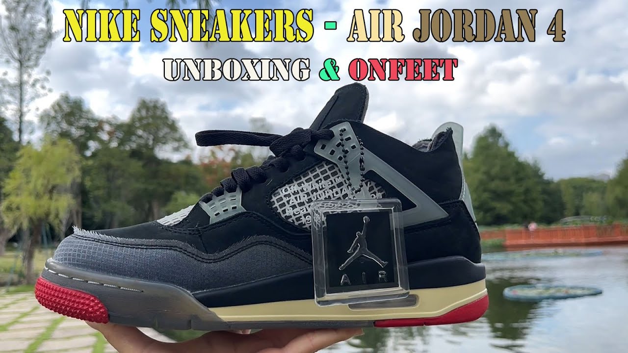 NIKE SNEAKERS AIR JORDAN 4 Dhgate Sneaker Unboxing Men's Fashion