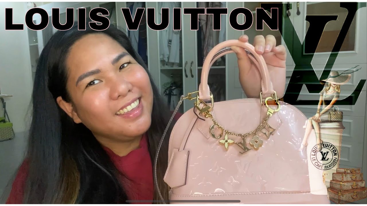 Wear and Tear Review Louis Vuitton Alma bb Vernis (color transfer