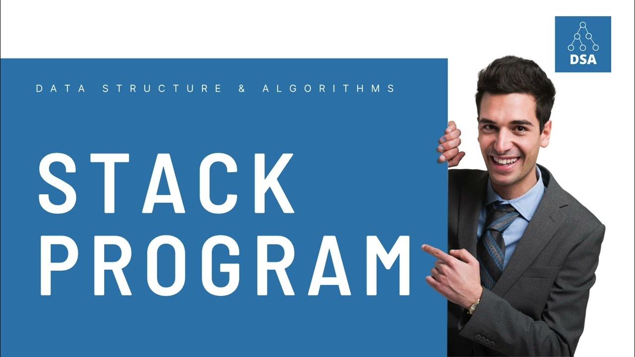 Stack in C | Program | Implementation of stack | Data structure ...
