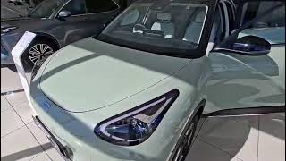 See the Geely E2 up close at Hemingways Mall.