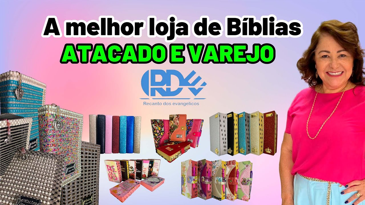 A melhor loja de Bíblias ATACADO E VAREJO - YouTube