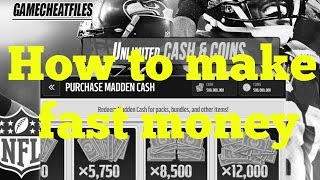 How to make fast money in Madden Mobile screenshot 5