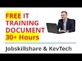 Free IT Training Document by Jobskillshare & KevTech