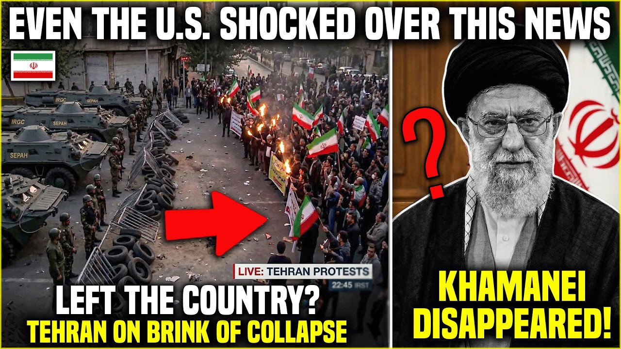 Khamenei Disappeared! Tehran Coup Chatter EXPLODES - Even the U.S. May Not Need to ATTACK!