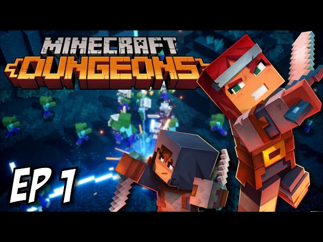 Minecraft Dungeons Ep 1 - The Adventure Begins!