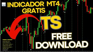 INDICADOR TS - indicador mt4 para opções binarias grátis, indicador fluxo e reversão.