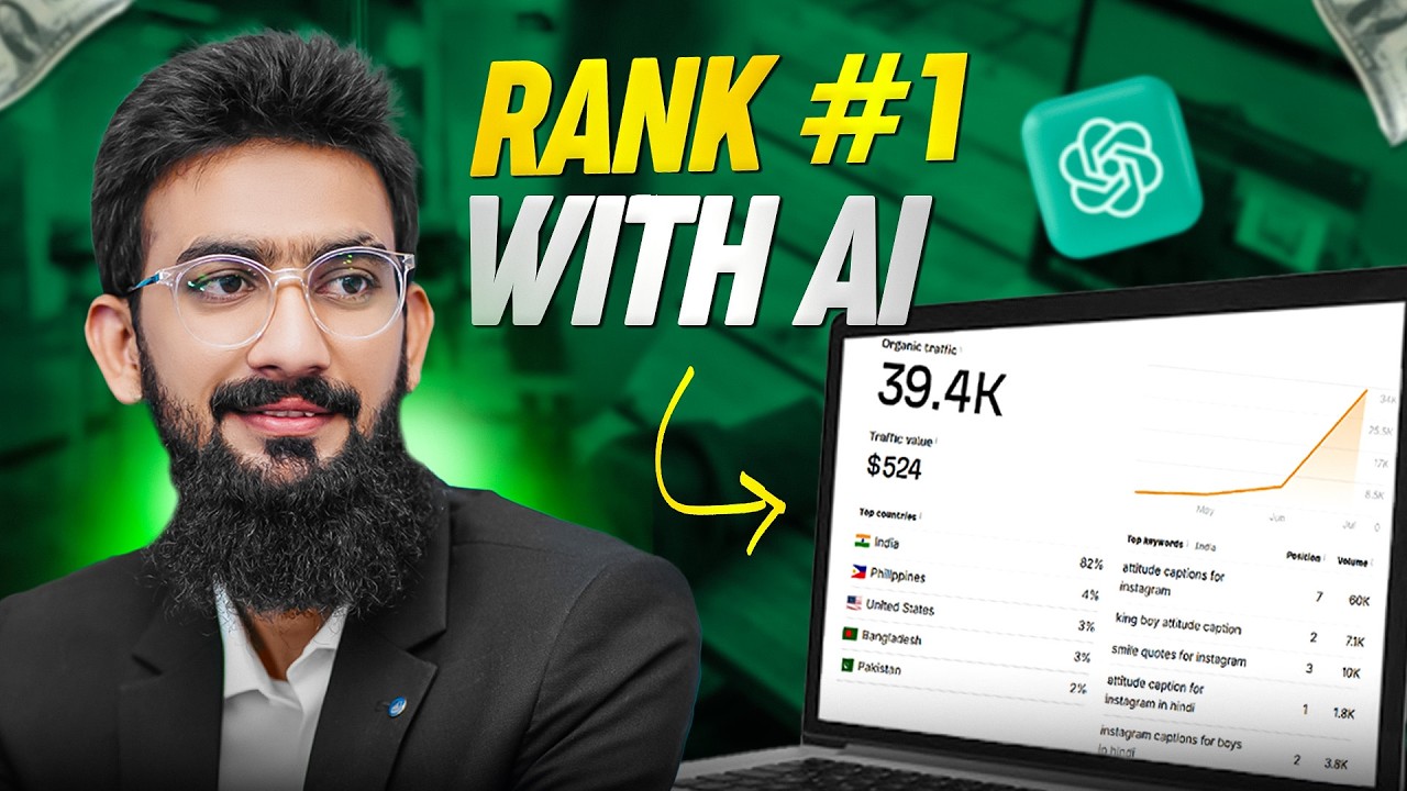 How to Write an Article with AI that Rank#1 on Google - YouTube