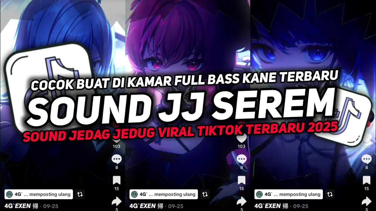 DJ SOUND JJ SEREM V15 FULL BASS GACOR KANE COCOK BUAT KAMAR MENGKANE VIRAL TIKTOK TERBARU 2025🎧
