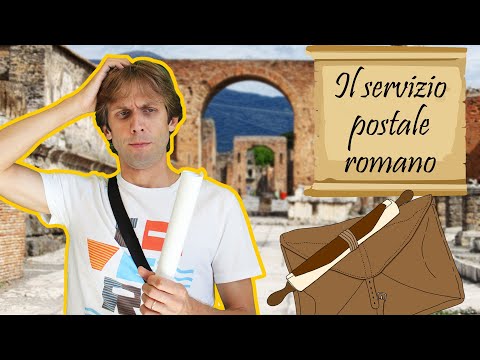 Il servizio postale romano