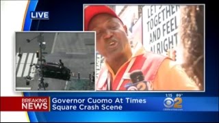 Witnesses Help Hold Down Times Square Crash Suspect