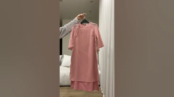 [ Shopee Haul ] OOTD| Áo dài Tết #shorts