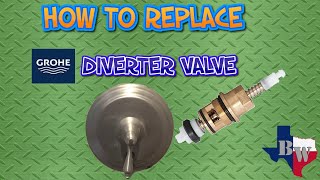 Grohe Diverter Valve replacement by Bubba's Workshop 883 views 4 months ago 10 minutes, 42 seconds