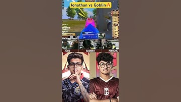 JONATHAN VS GOBLIN#bgmi #pubg #pubgmobile #jonathangaming #jonathan #goblin #shorts #trending