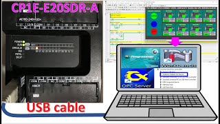 Plc Omron Opc Server Connect With Proficy Cimplicity Scada Opc Client