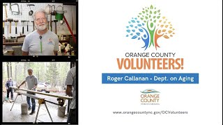 Orange County Volunteer Spotlight- Roger Callanan at the Dept. on Aging
