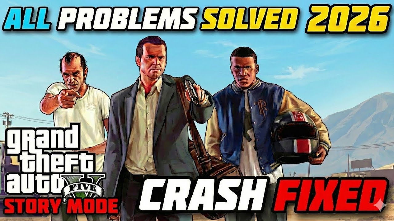 How to Fix GTA 5 Crash on Loading Screen (2026) | 100% Working Fix ...