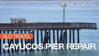 SLO County Pier Damage Inspected As Repair Steps Start