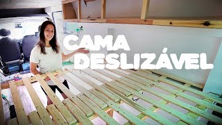 UMA CAMA UM POUCO DIFERENTE | CONSTRUÇÃO MOTORHOME ARTESANAL | Se Joga Na Estrada