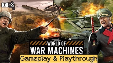 World of War Machines - WW2 Strategy Game - Android / iOS Gameplay