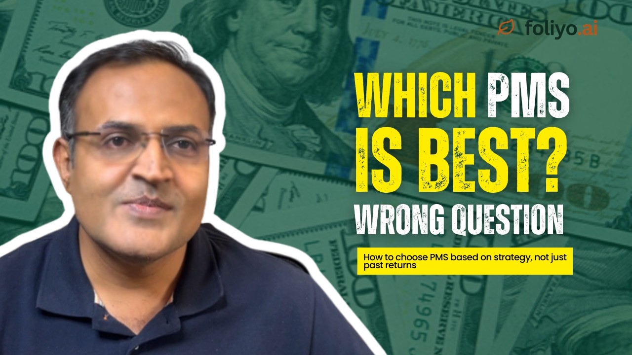 Sachin Kabra explaining how to evaluate Portfolio Management Services