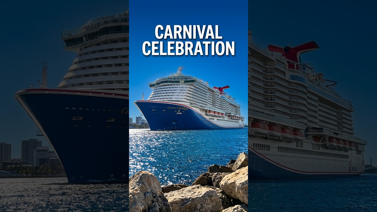Carnival Celebration Up Close 🚢✨