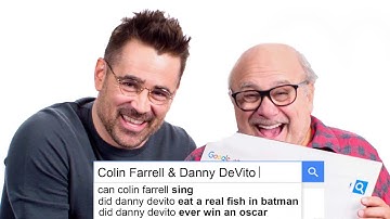 Colin Farrell & Danny DeVito Answer the Web