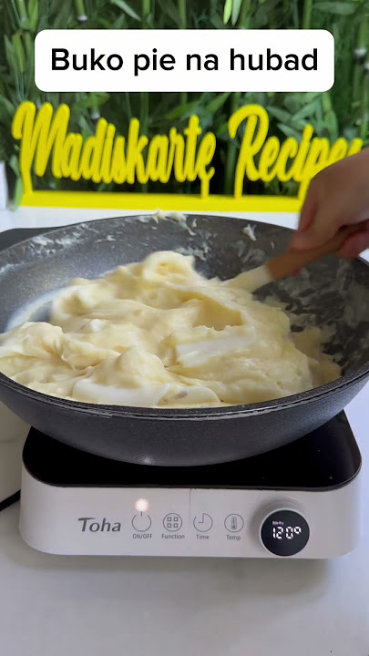 Buko pie na hubad #recipe #easyrecipe #cooking