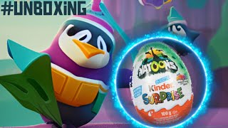 Unboxing Fun: Kinder Surprise Natoons with a Playful Penguin 🐧🐧 Model: VD303 (S04E01)