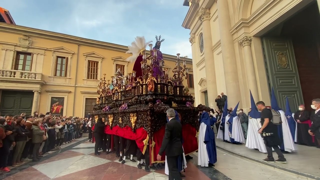 Humildad Zaragoza 2022 - Llegada a la Seo Jesús de la Humildad