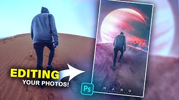 EDITING YOUR PHOTOS - I create a Galaxy Manipulation in Photoshop CC