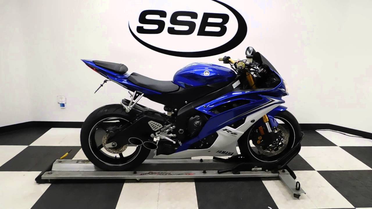2010 Yamaha YZF-R6 Blue - used motorcycle for sale - Eden Prairie, MN ...