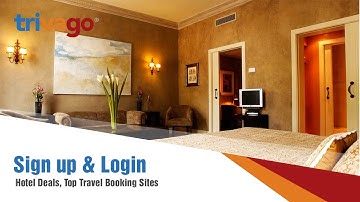 Trivago - Sign up & login