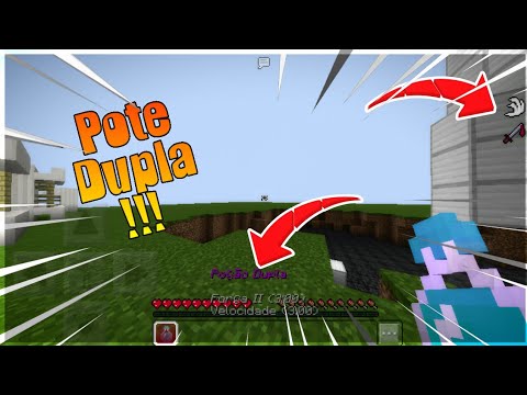 PLUGIN POÇÃO DUPLA (RARO) PARA POCKETMINE/GENEZYS/MC-NODE/HOST
