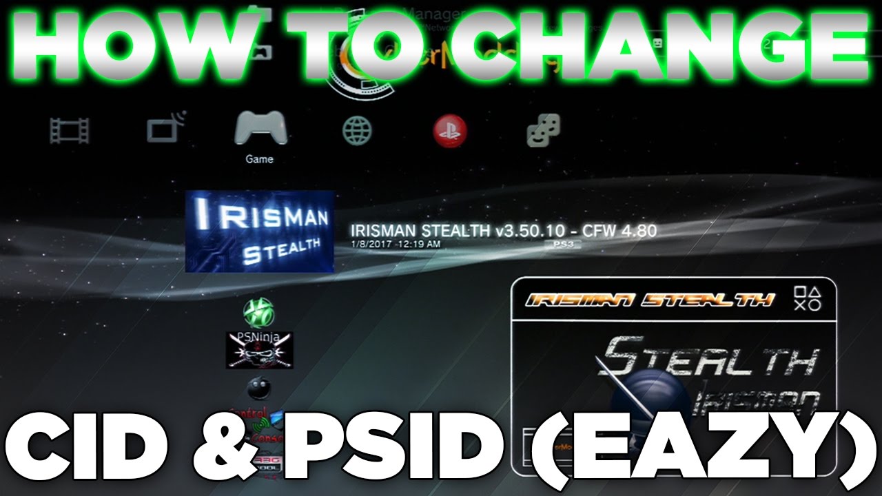 change ps3 console id in multiman