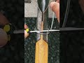 Here's how to tie a scope handle using wire rope