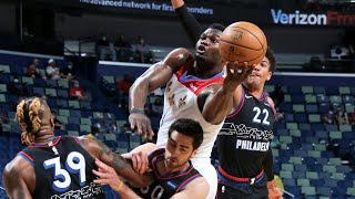 Pelicans Stop Embiid! Zion 37 Points vs 76ers! 2020-21 NBA Season