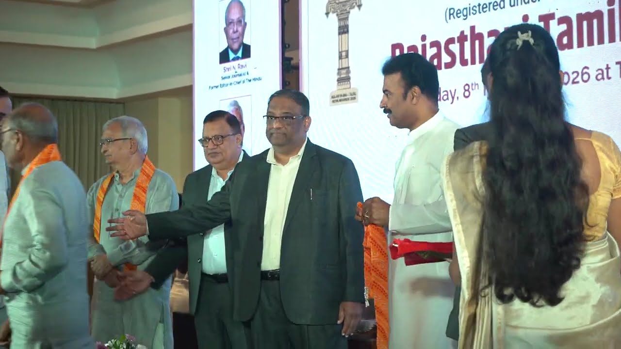 RAJASTHANI - TAMIL SEVA AWARDS 2026 - Recognition Of Committee Members