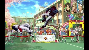 (PS2 60fps) KOF 2002 UM Endless #4 - Kyo color edit: "Lunar"