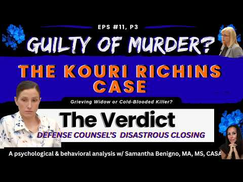 The Kouri Richins Murder Case: Defense Counsel's DISASTROUS CLOSING ARGUMENT P3