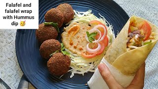 easy vegan falafel | Falafel recipe | Falafel Frankie | hummus recipe