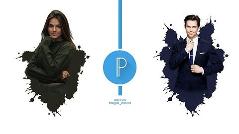 Splash effect editing with Pixellab/ trending on Instagram